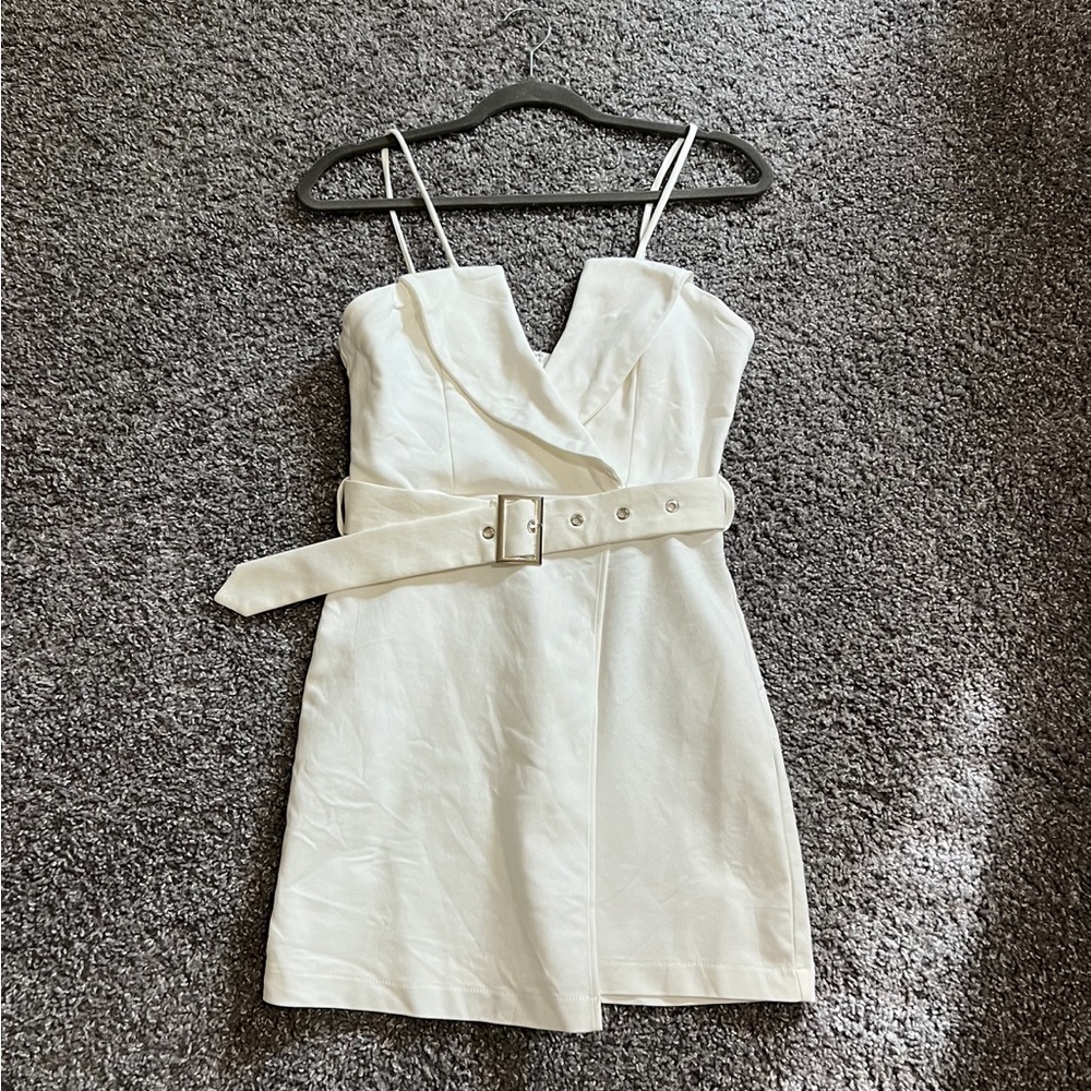 Small superdown mini dress. Kasey Belted Blazer Dress.